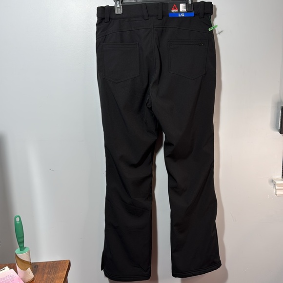 Gerry Pants Black Ski Fleece Lined in Size L NWT - Picture 8 of 16